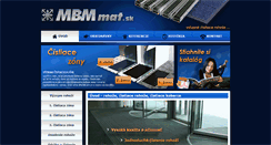 Desktop Screenshot of mbmmat.sk